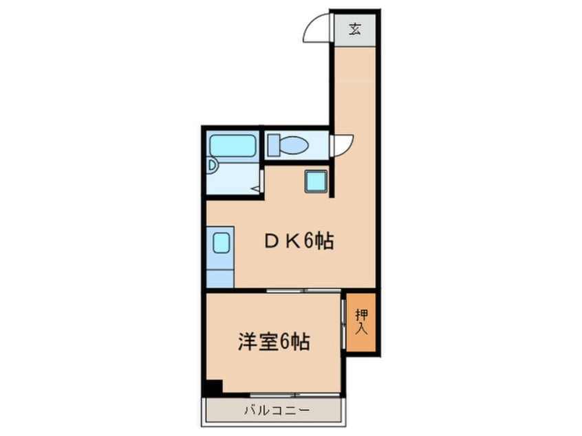 間取図 等々力フラワーガーデン
