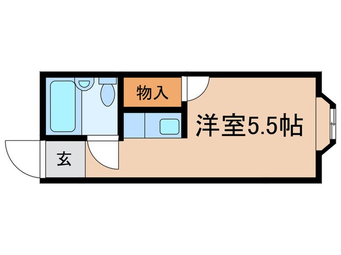 間取り図 パレス池袋