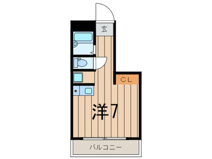 間取図 コスモパレ