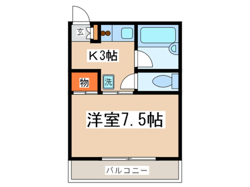 間取図 ヴァンヴェ－ル