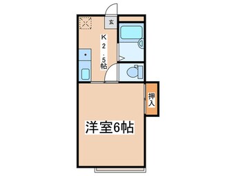 間取図 ドミール聖蹟