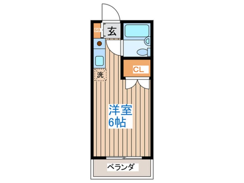 間取図 クレセントハイム