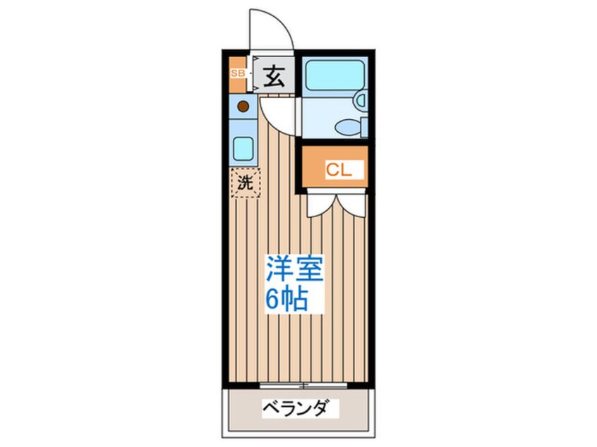 間取図 クレセントハイム