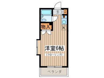 間取図 クレセントハイム