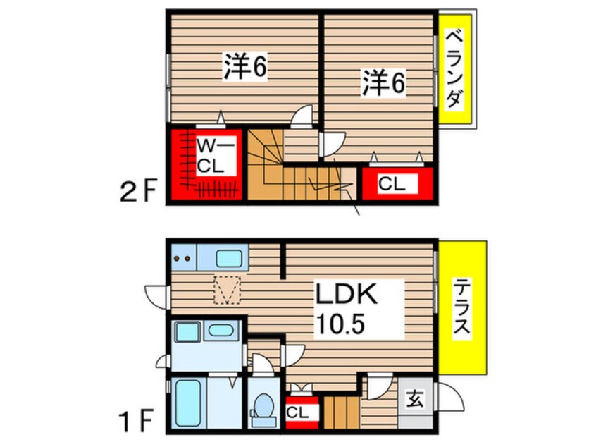 間取図 フィオレフジ