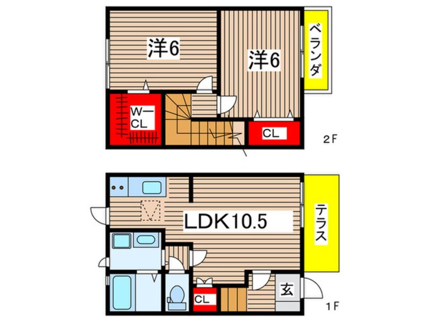 間取図 フィオレフジ