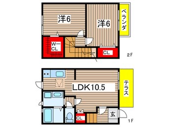 間取図 フィオレフジ