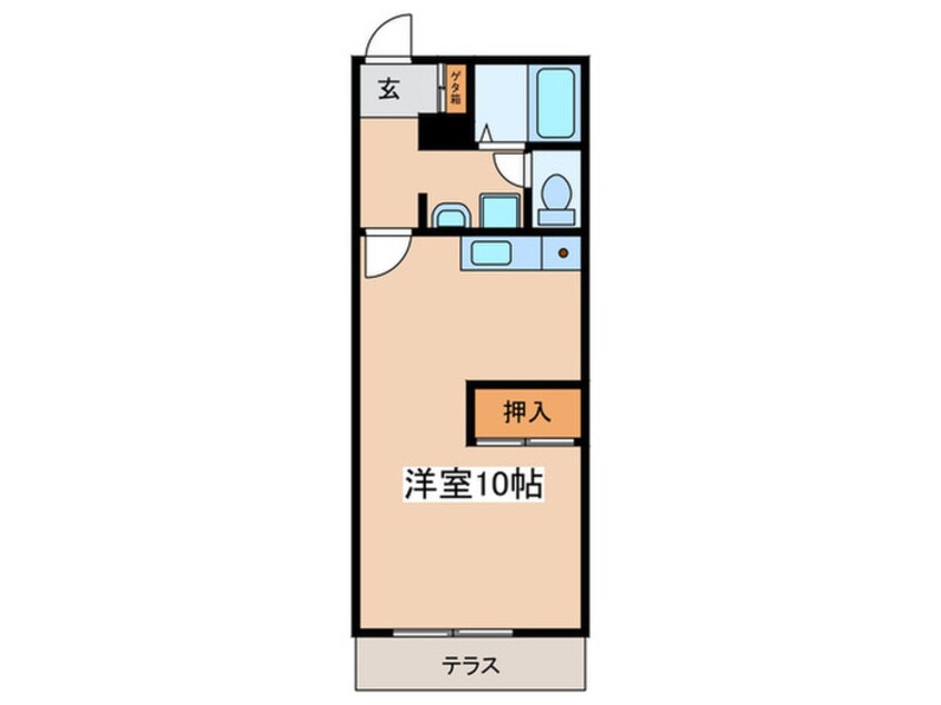 間取図 ボタニカアパルトマンⅠ