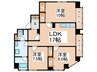 サクマビル11 3LDKの間取り