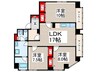 サクマビル11 3LDKの間取り