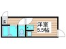 アレグリアコート梅島 1Rの間取り