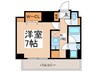 メインステージ入谷Ⅴ 1Kの間取り