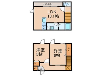 間取図 Imagawa Mid Garden Suite