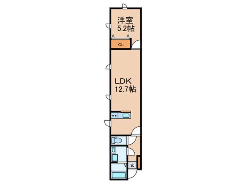 間取図 Imagawa Mid Garden Suite