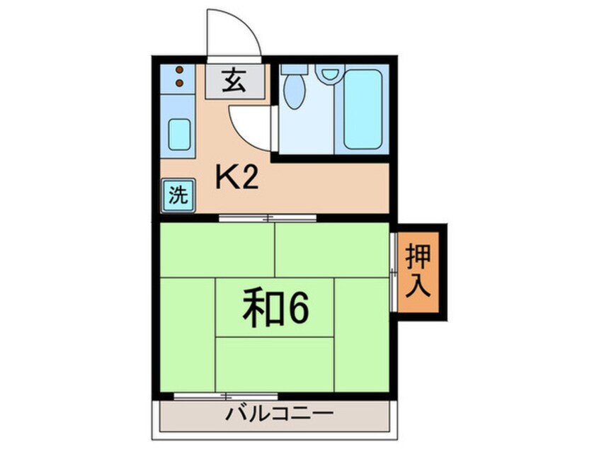 間取図 大井ハイツ