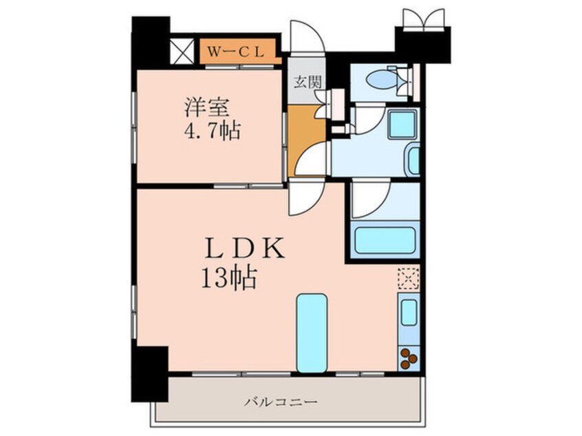 間取図 レジディア広尾Ⅱ