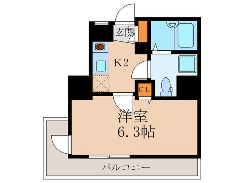 間取図 レジディア広尾Ⅱ