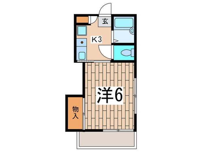 間取り図 メゾン・ド・クレッシェンド