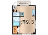 ラヴィ－タサヤカ 1Rの間取り