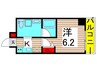 CREVISTA綾瀬(208) 1Kの間取り