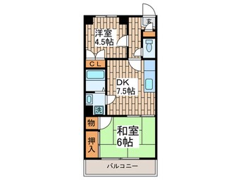 間取図 ホ―ムズ山王