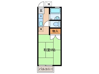 間取図 ハイマートグリーネ初台