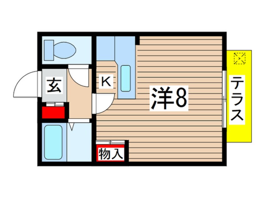 間取図 プリムローズ
