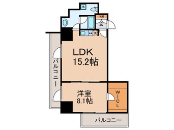 間取図 エルスタンザ白金