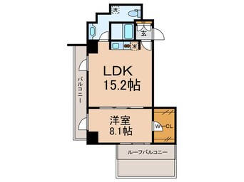 間取図 エルスタンザ白金