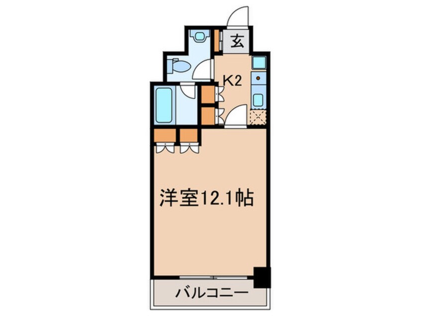 間取図 エルスタンザ白金