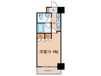 間取図 エルスタンザ白金