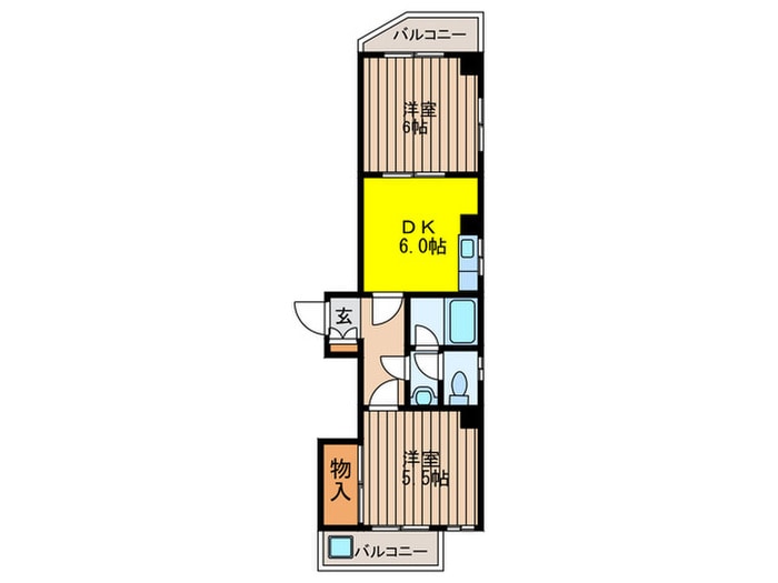 間取り図 東光マンション