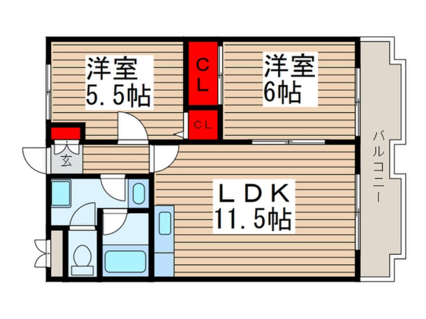 間取図 シャルマン