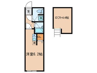 間取図 リヴェール武蔵新城