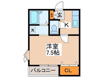 間取図 ル－ス竹芝