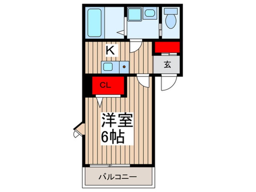 間取図 MELDIA南4丁目