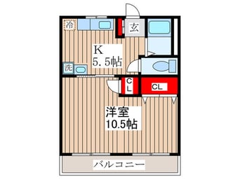 間取図 扶桑105