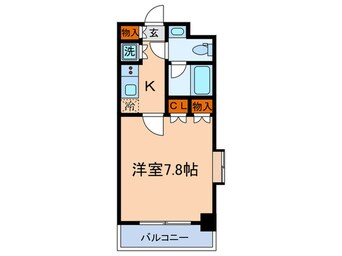 間取図 レジディア後楽園