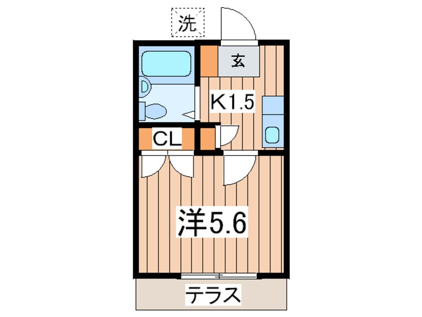 間取図 ビュ－テラス常盤台