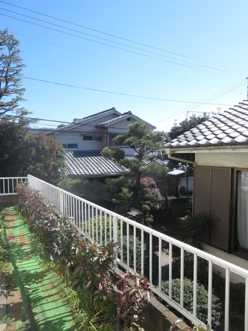 室内からの展望 ビュ－テラス常盤台