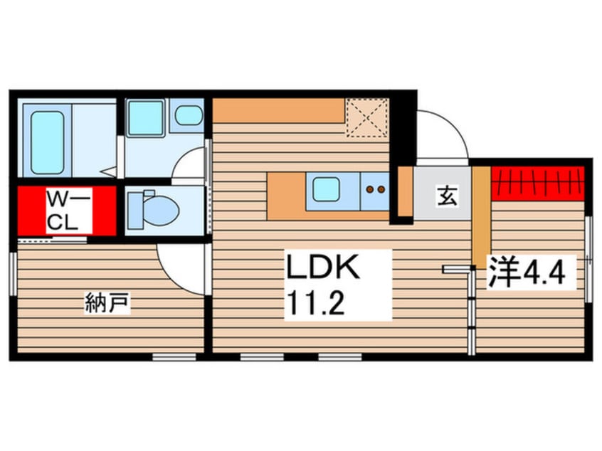 間取図 CREAL清澄白河