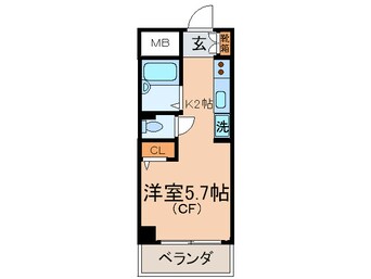 間取図 パティオ聖蹟