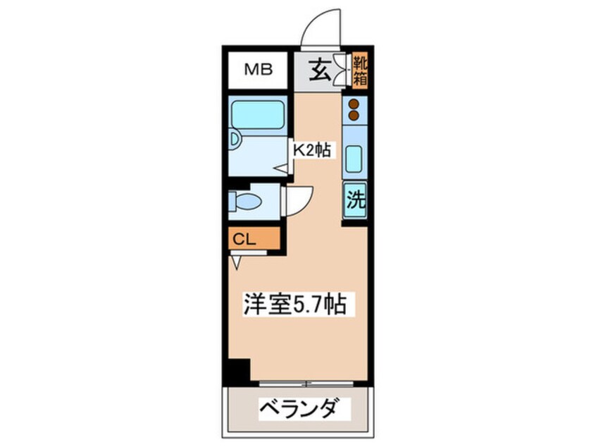 間取図 パティオ聖蹟