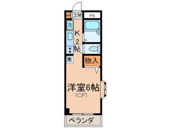 間取図 パティオ聖蹟