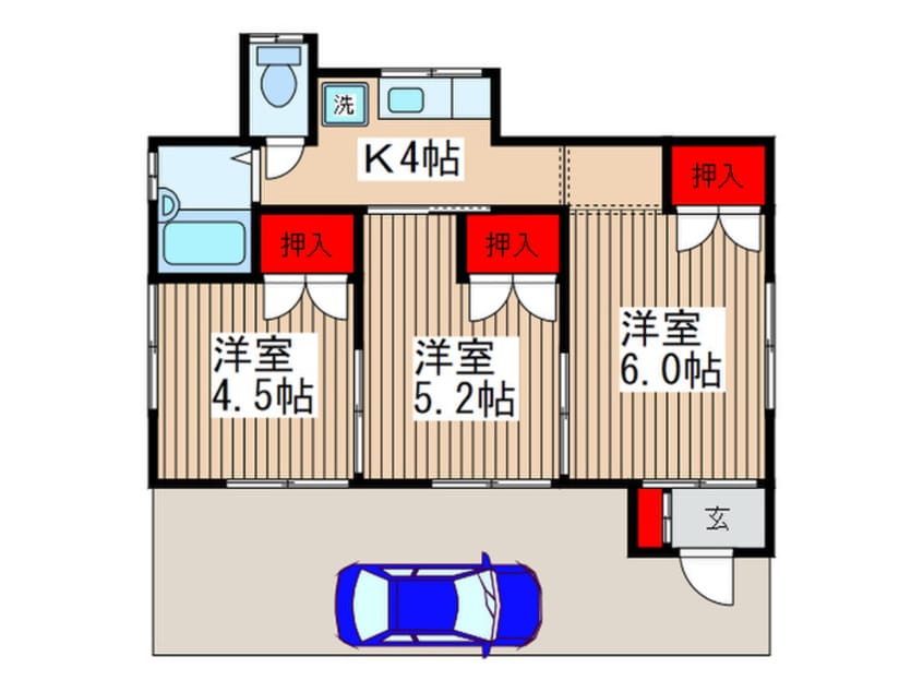 間取図 グリーンハウス