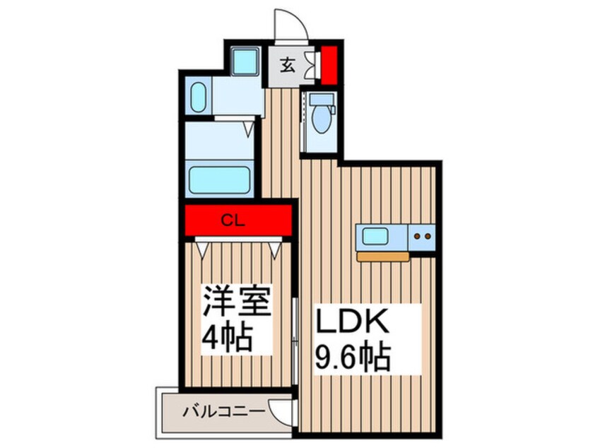 間取図 フルレゾン