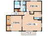 Ｊ・グランド 2LDKの間取り