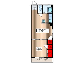 間取図 北島マンション