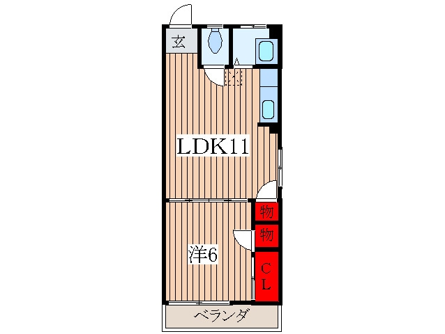 間取り図 北島マンション