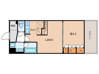 間取図 プラウドフラット両国サウス